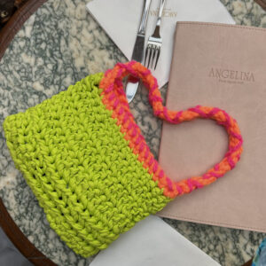 * RAINBOW VEGGIE * CROCHET BAG