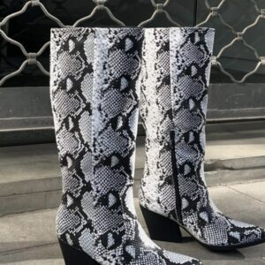SNAKESKIN COWBOY BOOTS