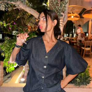 * AEGEAN BLUE * DENIM SHIRT