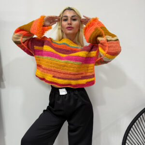 * ORANGE EMBER * ΠΛΕΚΤΟ ΠΟΥΛΟΒΕΡ