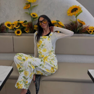 YELLOW FLORAL ΣΑΛΟΠΕΤΑ