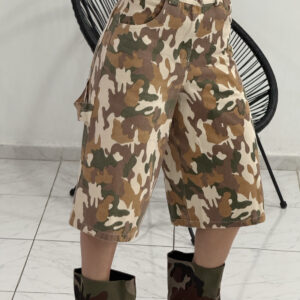 BEIGE CAMO ΒΕΡΜΟΥΔΑ