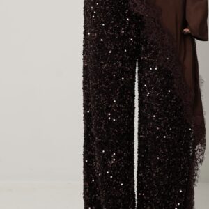 BROWN SEQUIN PANTS