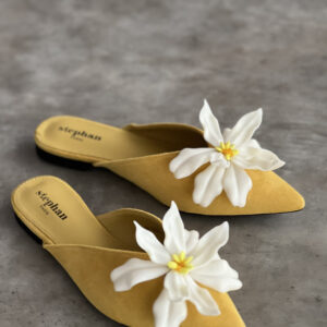 LILY YELLOW MULES