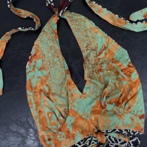 BOHEMIAN  ORANGE CROP TOP