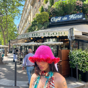 * DE FLORE * CROCHET BUCKET HAT