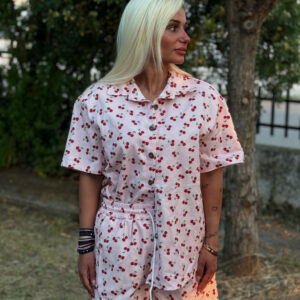 2 PIECES CHERRY SET