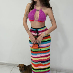 2 PIECES * SUMMER BREAK * CROCHET ΣΕΤ