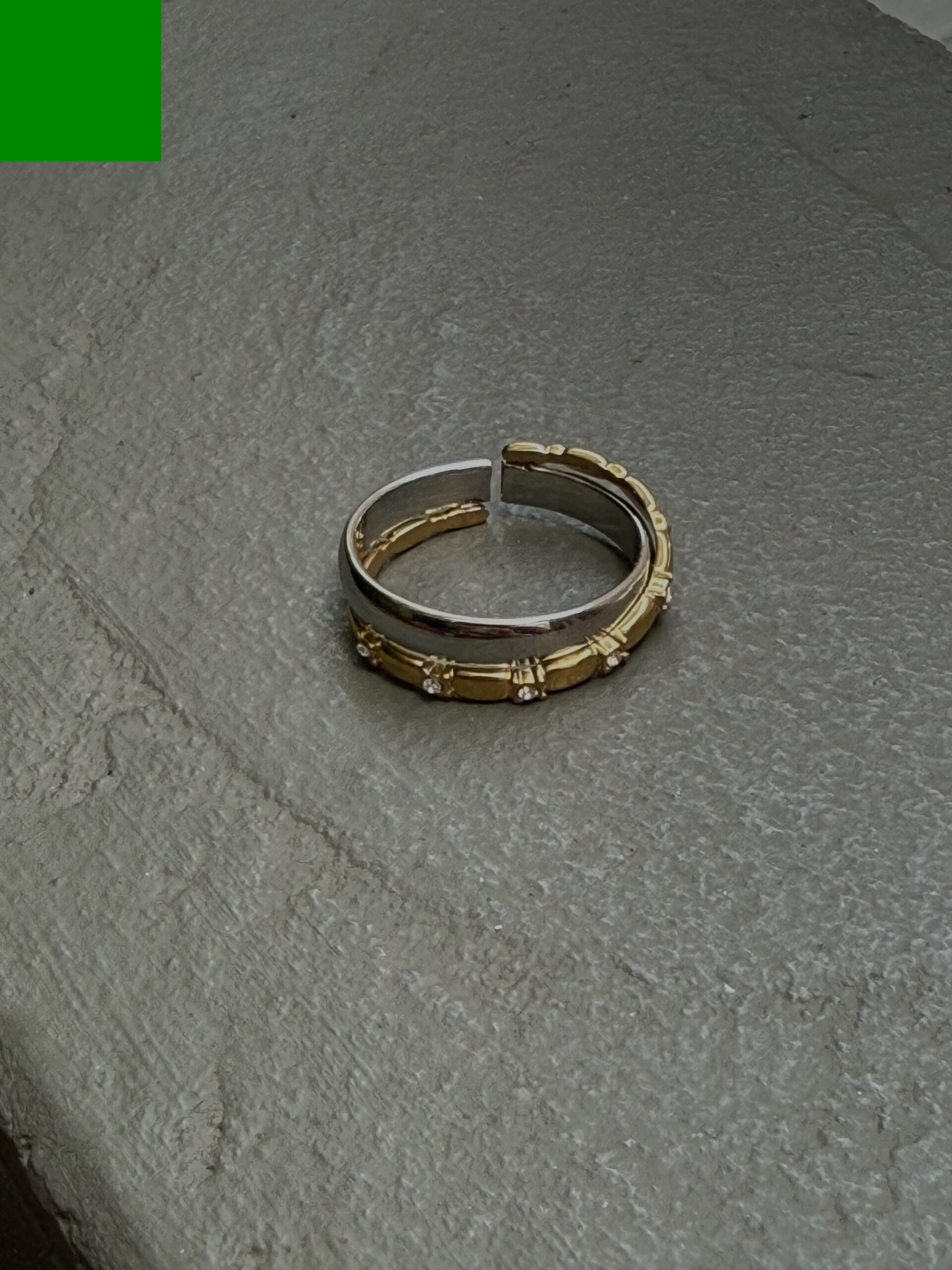 * SHINE * GOLD & SILVER RING