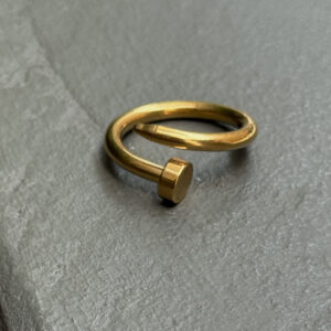 * SPIKE * GOLD RING