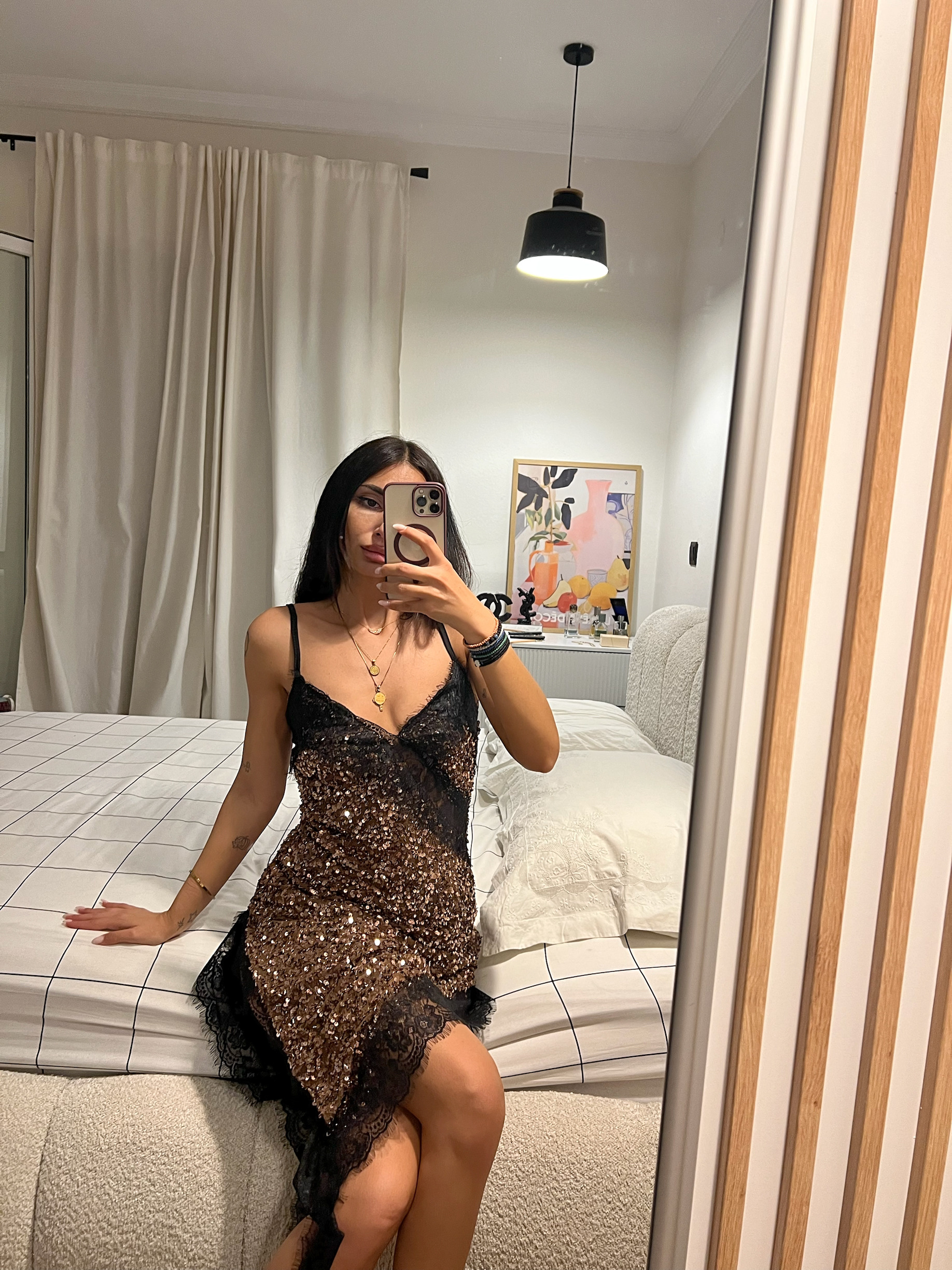 BRONZE GLAM TOP-ΦΟΡΕΜΑ ME ΠΑΓΙΕΤΕΣ - Image 4