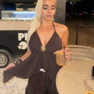 BOHO HALTER TOP ME ΧΡΥΣΗ ΛΕΠΤΟΜΕΡΕΙΑ