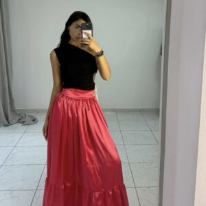 MAXI WRAP SKIRT
