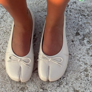 SPLIT-ΤΟΕ ΒΕΙGE BALLERINAS