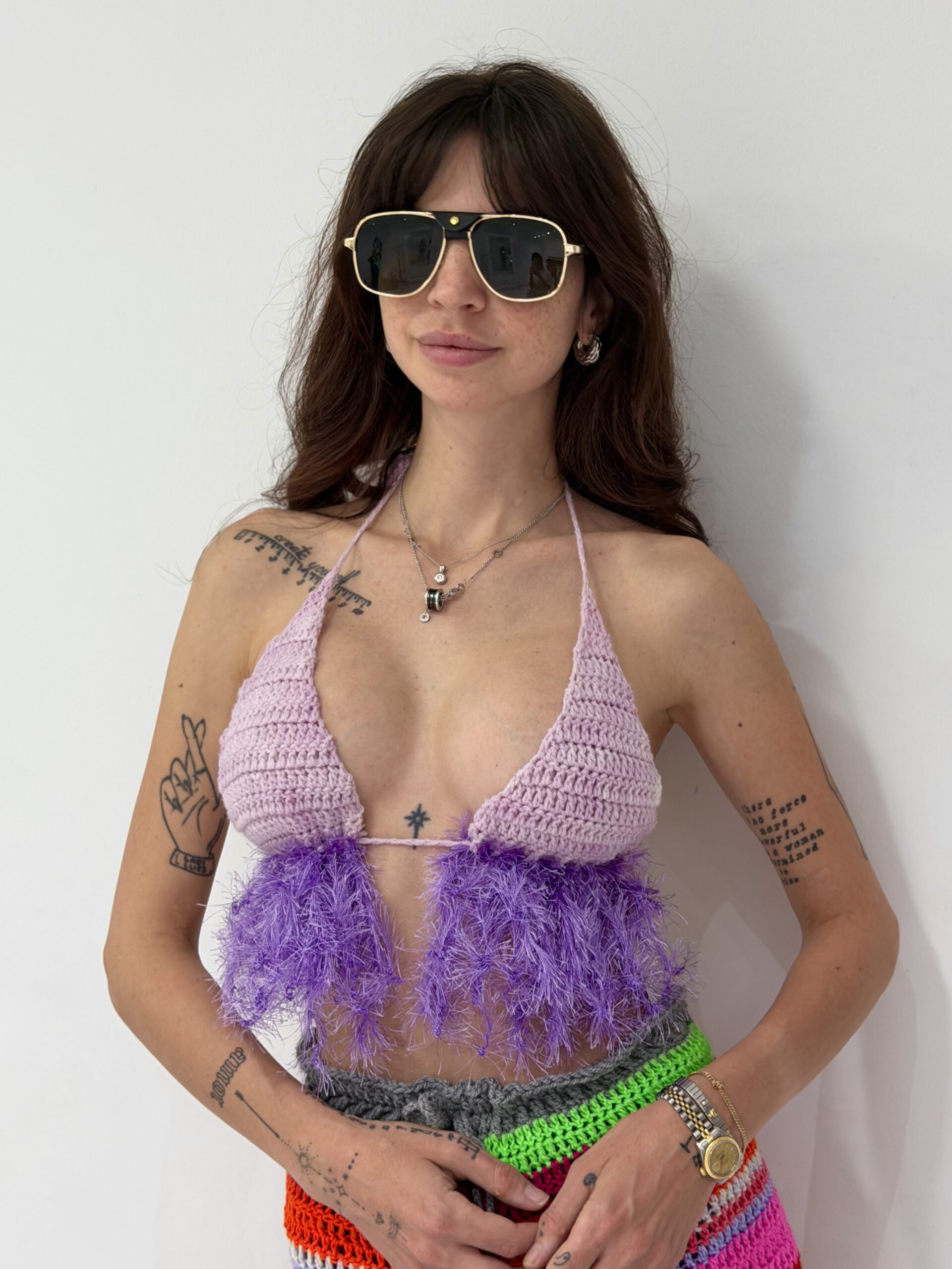 * LEVADA * TRIANGLE CROCHET TOP