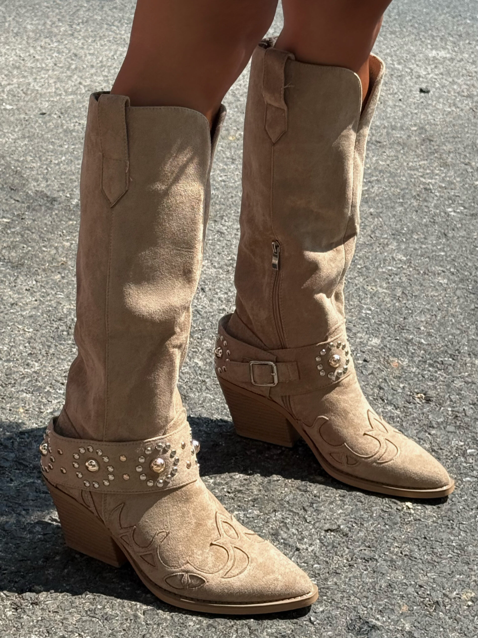 COWBOY BOOTS ΜΕ ΔΙΑΚΟΣΜΗΤΙΚΗ ΑΓΚΡΑΦΑ - Image 5