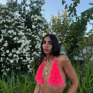 * DRAGON FRUIT * CROCHET TRIΑΝGLE TOP