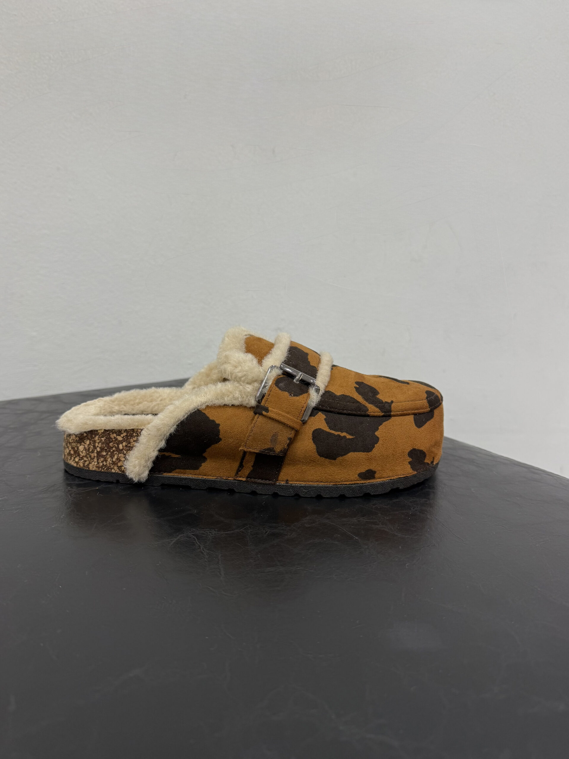 MUCCA FAUX FUR CLOGS