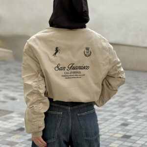 " SAN FRANCISCO " BEIGE JACKET